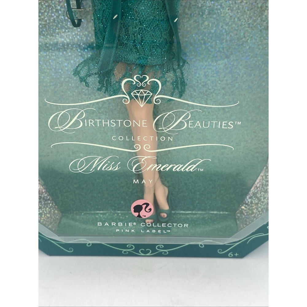 2007 Barbie Collector Birthstone Beauties May Miss Emerald K8694 - Picture 7 of 15